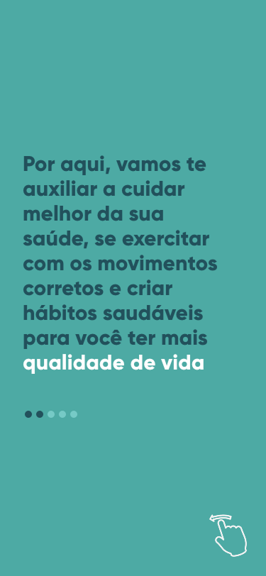 Por aqui, vamos te auxiliar a cuidar melhor da sua saúde, se exercitar com os movimentos corretos e criar hábitos saudáveis para você ter mais qualidade de vida.